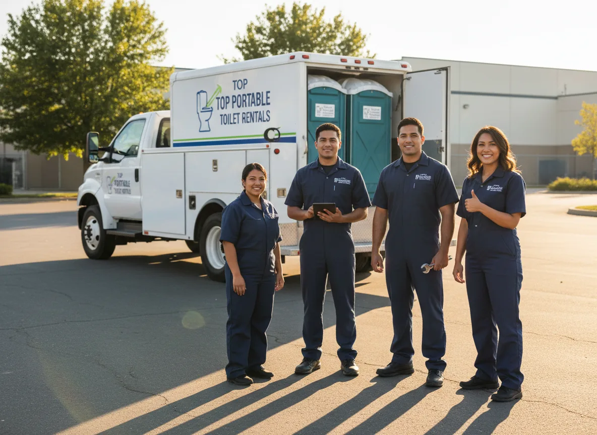 Short Term Porta Potty Rental company in Rackerby, CA